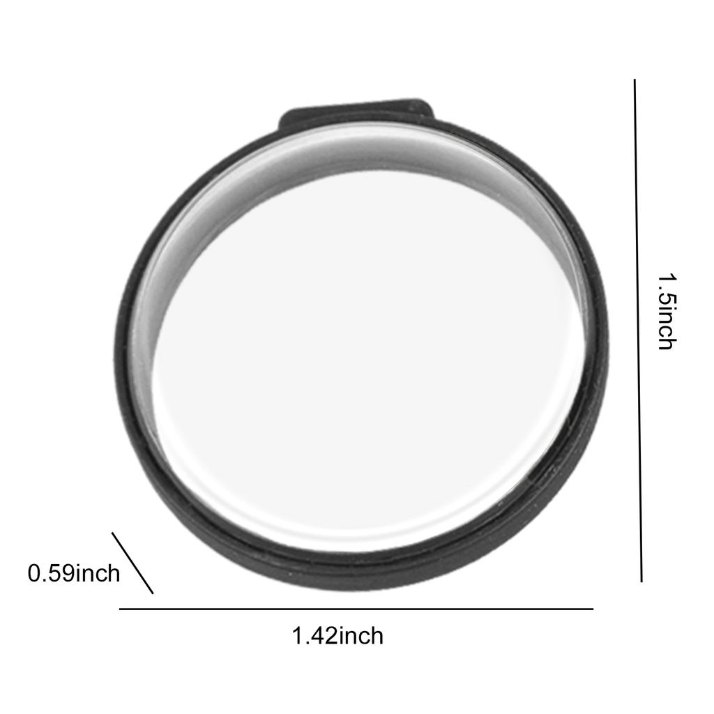 For GoPro MAX 2 Optical Glass Lens Protector Anti-Collision Action Camera Lens Cover Anti-Scratch Lens Cap Camera Accessories