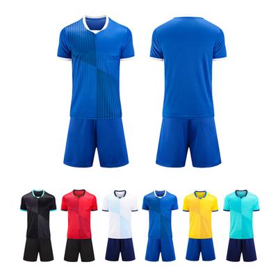 5026 Custom Summer Football Jersey Sets Short-Sleeved Sports Training Suits Team Uniforms