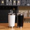 BOTTLEBOTTLE Tumbler with 600ml Large Capacity Water Stainless Steel Coffee Vacuum Keeps Drinks Hot or Includes Direct Drinking Lid, Overflow-Proof,