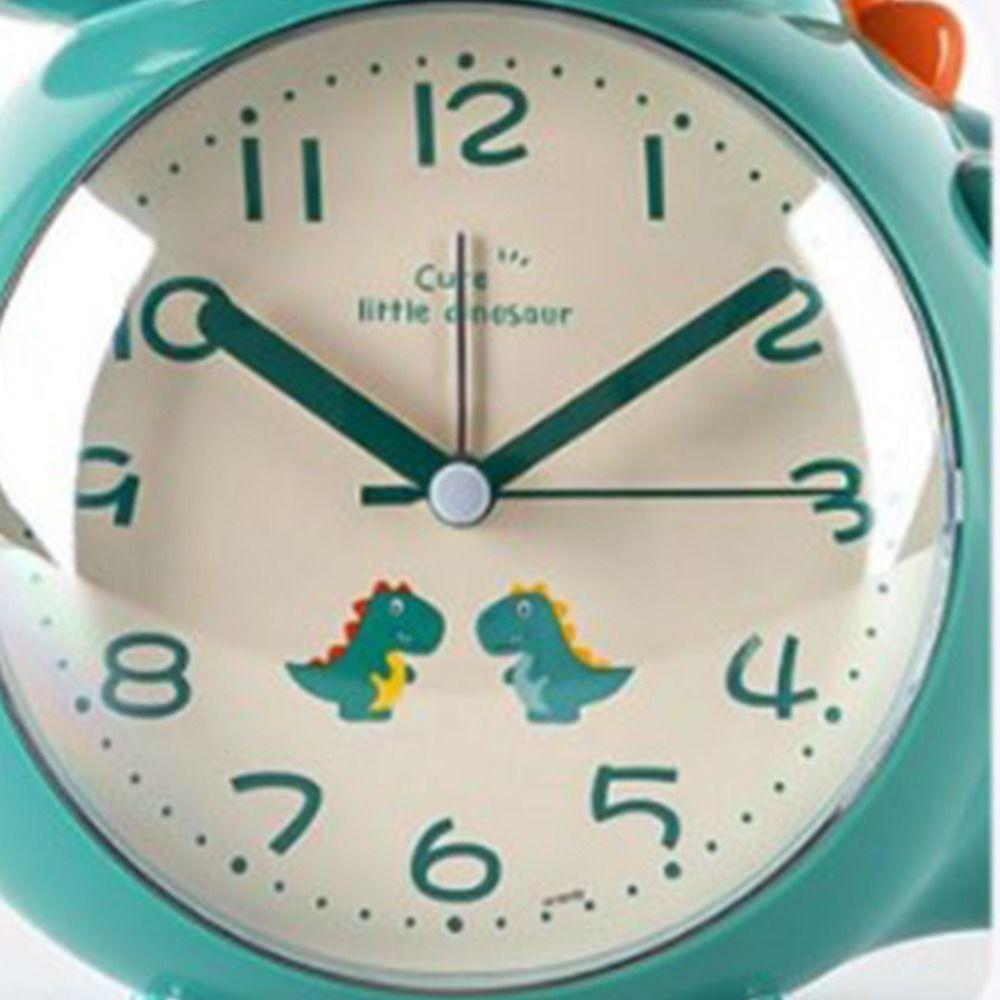 Music Electronic Desk Clock Dinosaur Shaped Tabletop Clock Bedside Clocks  Students Learning
