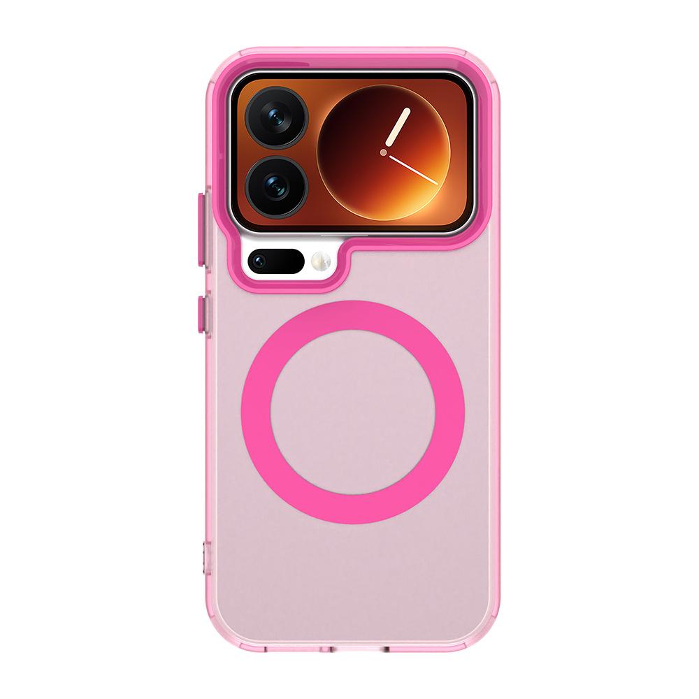 Applicable To Xiaomi 17ProMax Candy Magnetic Mobile Phone Case Xiaomi 15Pro Matte Xiaomi 14TPro Protective Case