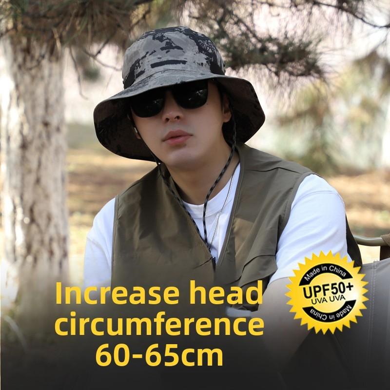 Sun Protection Fisherman Hat With Large Brim For Summer Travel And Outdoor Activities