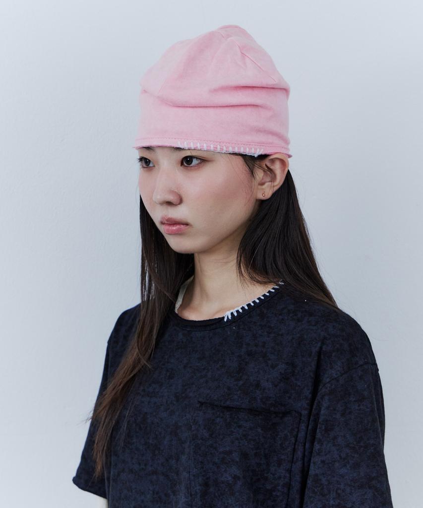 NOSCOULEURS Ul Cotton Beanie 03 Pink