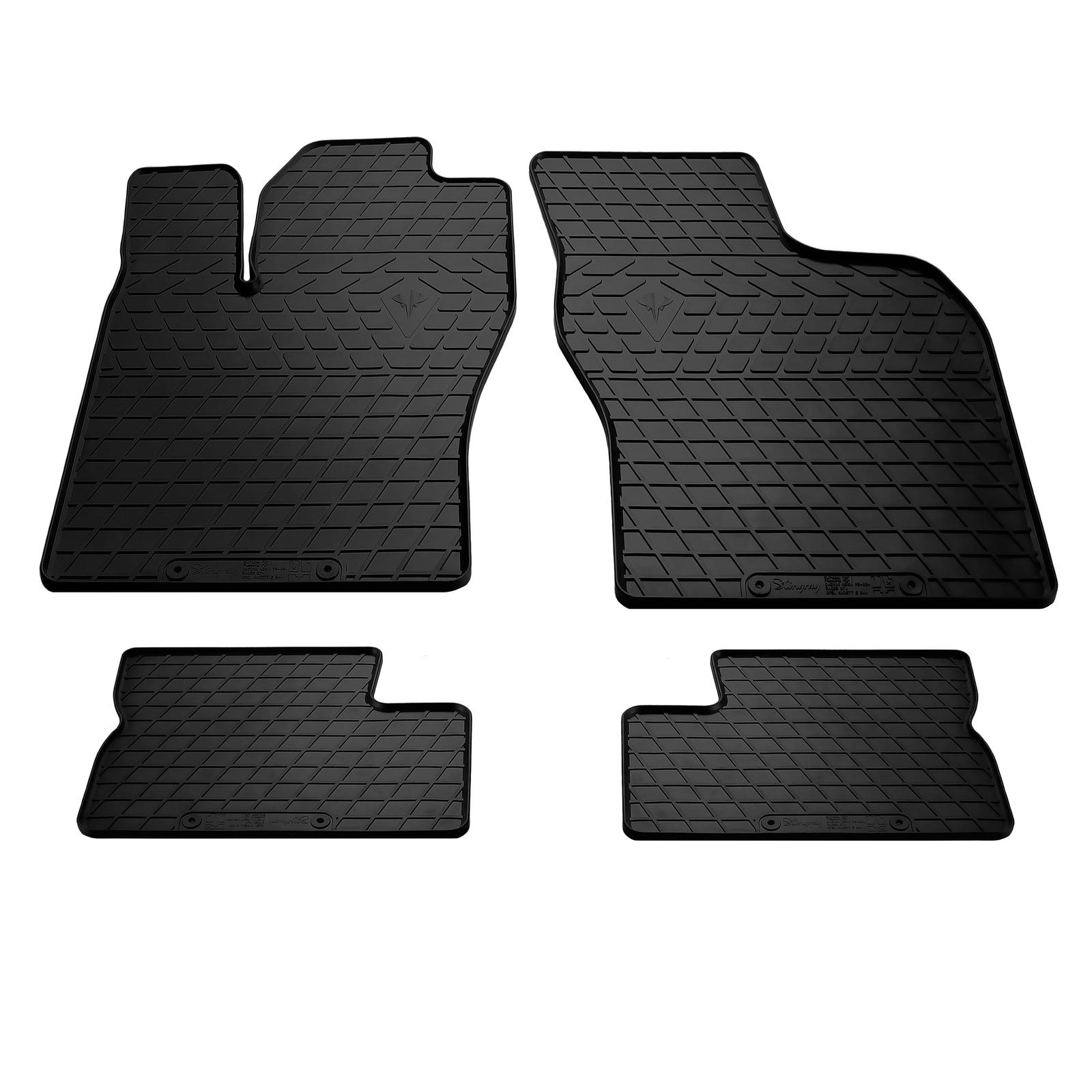 

Гумові килимки (4 шт, Stingray) Premium - без запаху для Daewoo Nexia