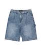 MODERN ARON Carpenter Bermuda Denim Pants Medium Blue