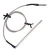 Rod Piezo Pickup & 2 Sets Saddle Nut for Acoustic Cigar Box Guitar EQ
