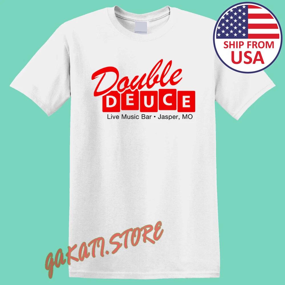 Road House Double Deuce Men s White Size S-5XL 4XL