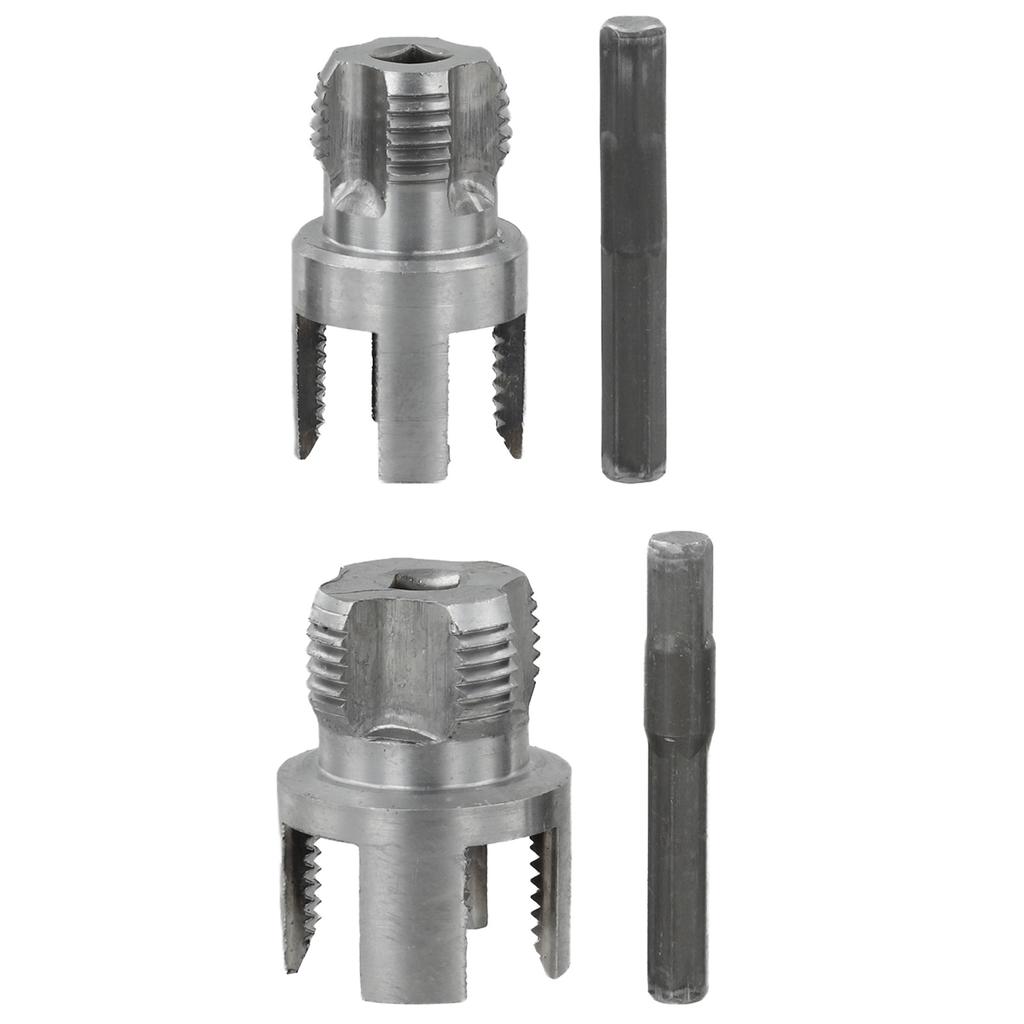 2PCS 20mm 25mm PPR Water Pipe Internal Thread Opener For PVC Plastic Pipe Thread Tap Hand Electric Drills Hand Tools