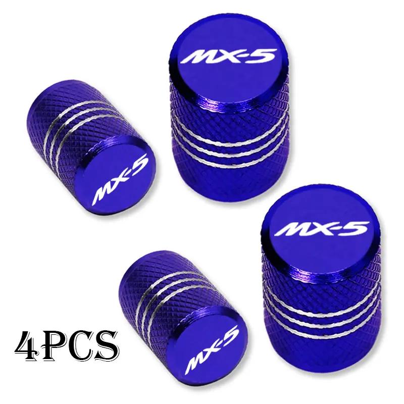 Pentru Mazda MX5 MX-5 ND RF MIATA Decor Mașină Praf de Aer Impermeabil Capace Valvă Roată Anvelopă Auto Huse Tulpini Anvelope Praf de Aer Impermeabil