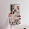 Star E-Emma Watson Phone Case For Samsung Galaxy S25 S24 S22 S23 Ultra S21 S20 Plus 5G Frosted Non-Slip Full Cover Soft Case