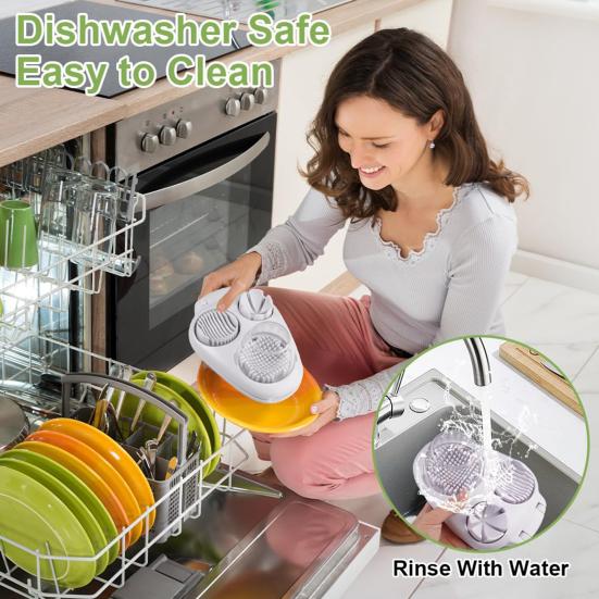 1/2Pcs Egg Cutting Tool Quick Clean Triple-Slice Mode Horizontal/Vertical Food