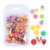 10G 3D Fruit Series Soft Clay Slice Strawberry Lemon Nail Glitter Nail Art Deco Design DIY Nail Art Supplies