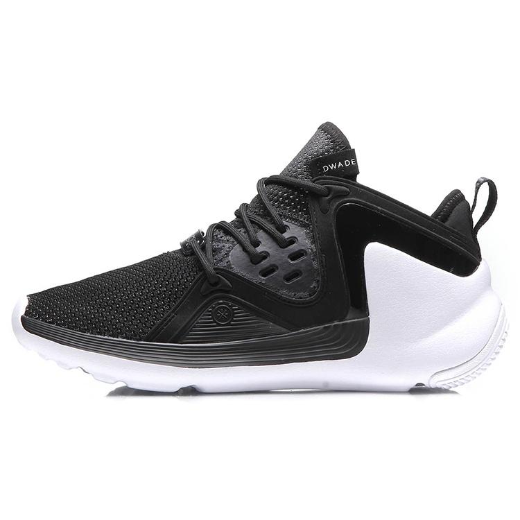 Li-Ning Way of Wade Light Basketball Shoes Black White Men s ABCM063-1 EU 43⅔
