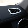 Chrome Interior Accessory Dashboard Air Outlet Sticker For Land Rover Discovery 4 LR4 2009-2016,Car Styling