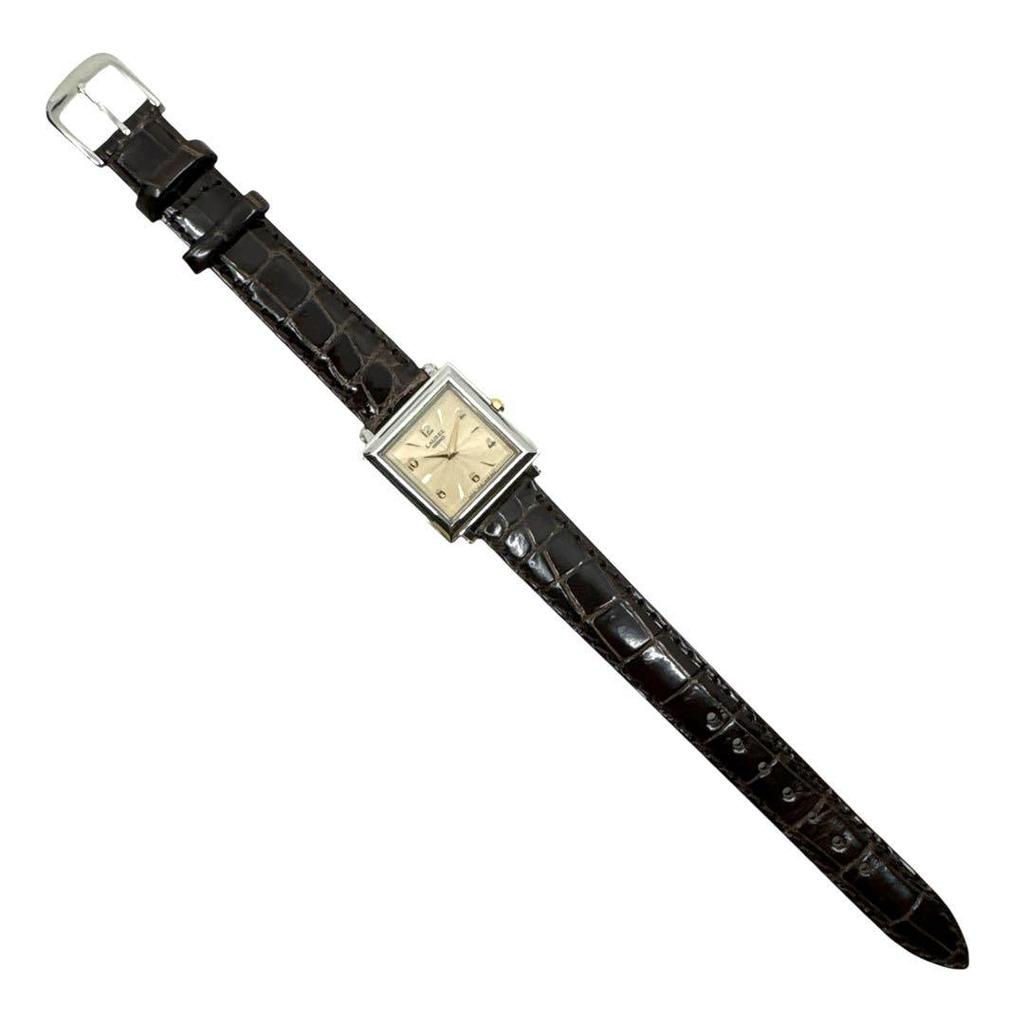 [USED] Seiko LAUREL Square Watch 18KT