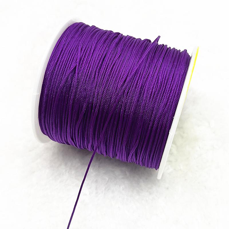 5yards 1.5mm Nylon Cord Thread Chinese Knot Macrame Cord Bracelet Braided String DIY Tassels Beading Shamballa Thread