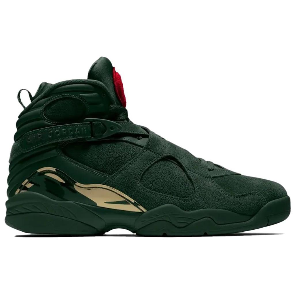 Jordan Air Jordan 8 Vintage Basketball Shoes Unisex Jasper IO2053-300