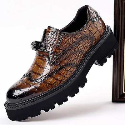 Fashion Fashion Men Luxury Casual Leather Shoes Elegantes Soft Male Platform Loafers Handmade Moccasins Breathable Leisure Walk Shoes