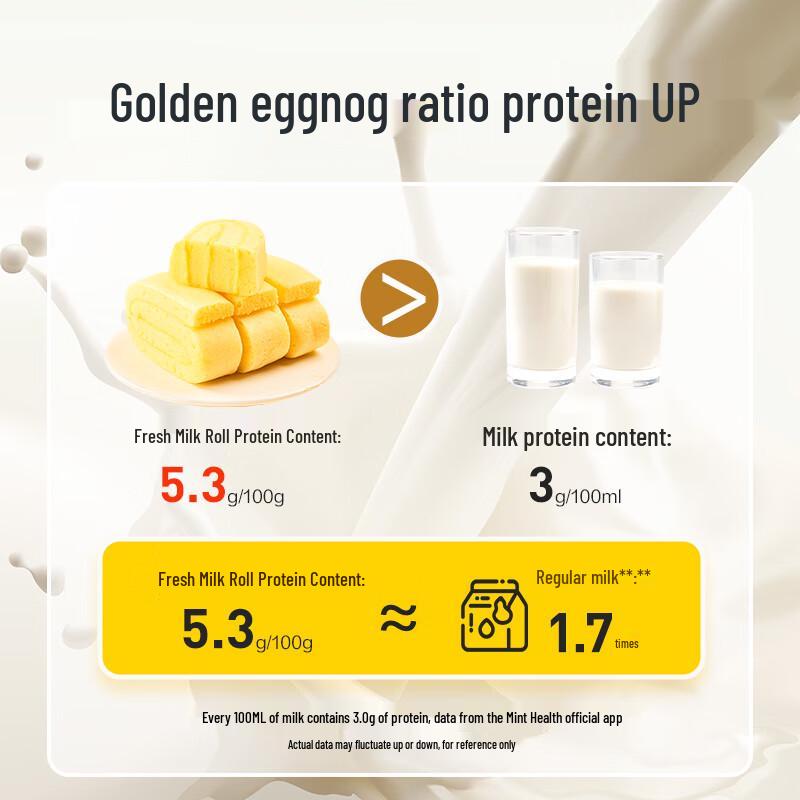 Liangpin Puzi Fresh Milk Cake Roll