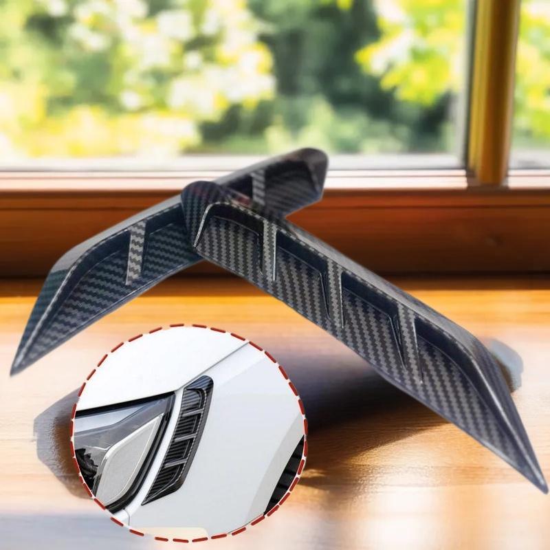1 Pair Trim Cover Headlamp Eyebrow Eye Lid Decor Decals Front Or Rear Multifunctional Car Headlight Eyebrow Eyelids Stickers