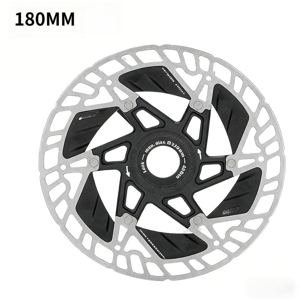 Floating Heat-Dissipating Brake Rotors for Road & Mountain Bikes, 6-Bolt & Center-Lock Discs