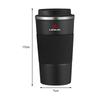 PEOB7 Car Thermos Cup Portable Travel Thermal Mug Coffee Vacuum Cup Accessories For Lexus RX350 GX460 ES350 GS350 IS300 NX valve cap