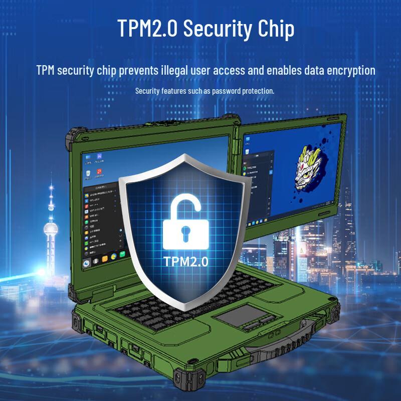 CENAVA CXD156 Rugged Dual-Screen Workstation Laptop (CN Version)