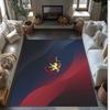 Lyon FC Soccer Football Pattern Soft Area Rug Non Slip Indoor Floor Carpet Sports Decor Mat for Bedroom