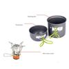 Outdoor Gas Burners Stove Tourist Pots Set Outdoor Cooking Utensils Camping Cookware Kits Folding Utensils Stove Set