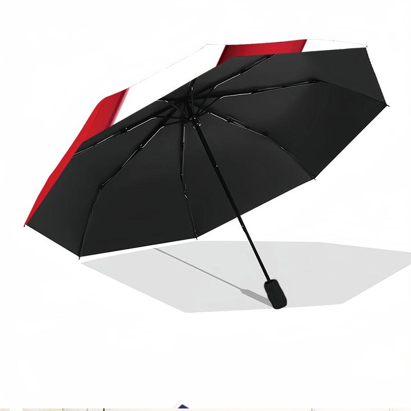 football club Print Automatic Open Close Umbrella, Portable Foldable Umbrella, for Outdoor Commute Camping Trip, Ideal Birthday Gift