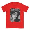 Unisex Lngshot Louis Rising KPop HipHop T Shirt  Pure Cotton Clothing Cool Short Sleeve O Neck Tees 4XL 5XL TShirt