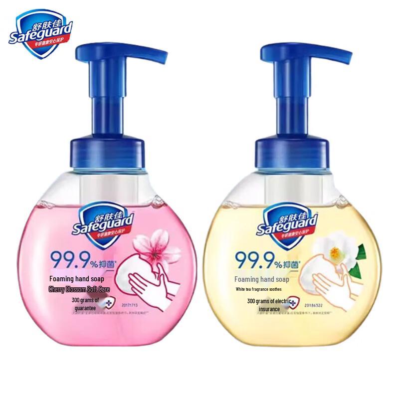 

Safeguard Пена для мытья рук, Цветок вишни и Белый чай, 2 x 300 г