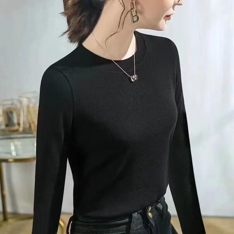 

Женский облегающий топ с длинным рукавом и высоким воротом - Базовый слой - Осень/Зима 2024 XL