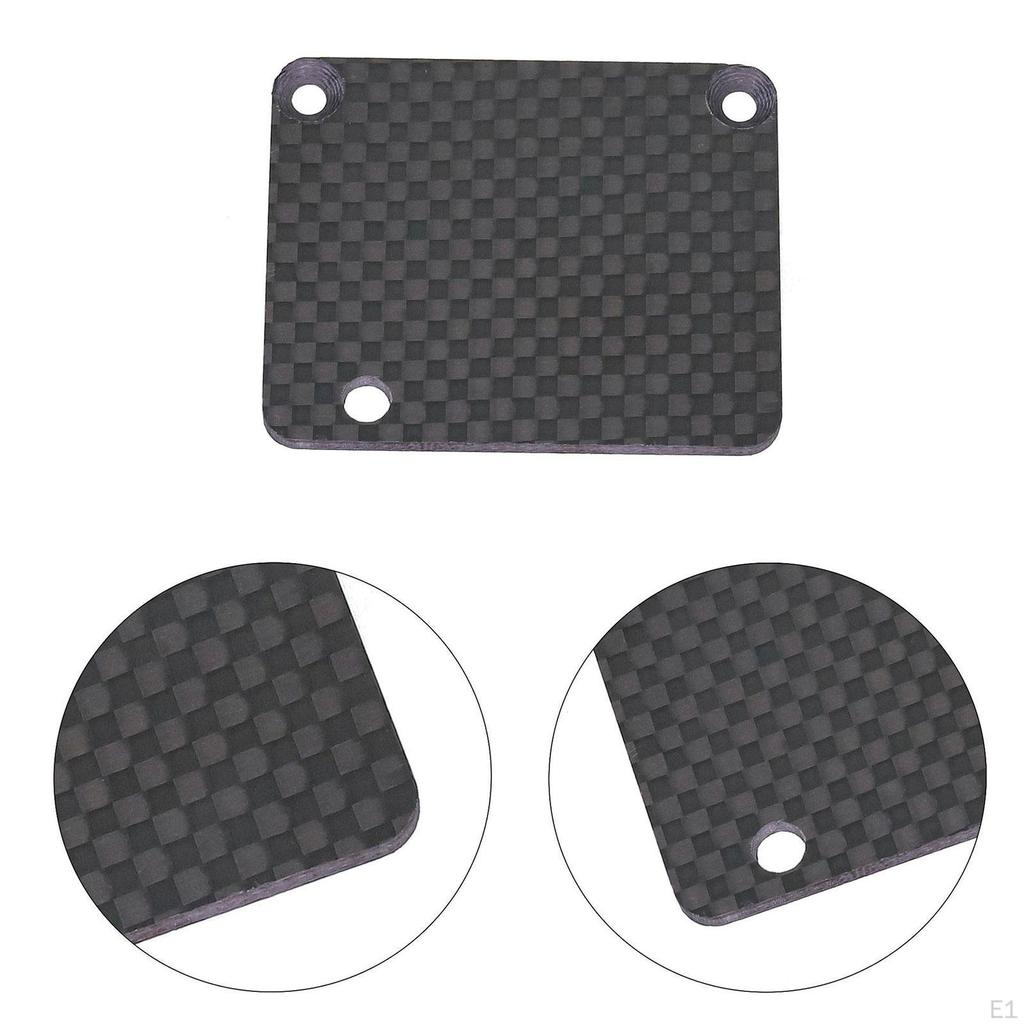 Carbon Fiber Electronics Module Set Cover Accessories,Sturdy Replacement Part Board