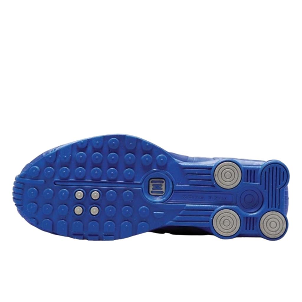 Nike Shox R4 Racer Blue Metallic Silver