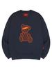 Ellamo Logo Bear Sweatshirt Unisex Big Size S~4Xl (Type A)