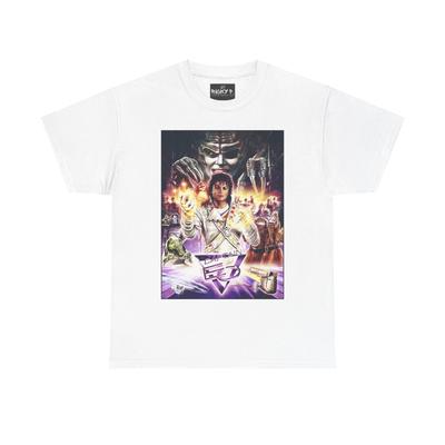 Michael Jackson Captain EO 1986 Musical 100% Cotton T-shirt Mens Tees Top Unisex Heavy Cotton Tee