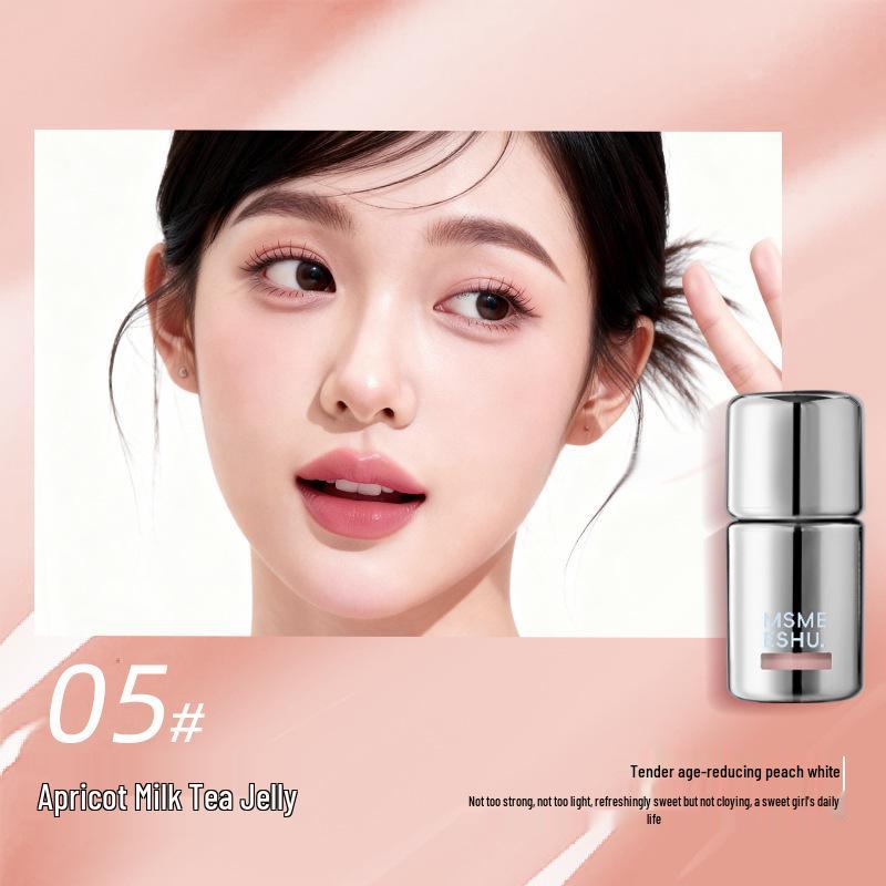 Natural Glow Long-lasting Matte Liquid Blush Gel - Easy Blend, Whitening & Brightening