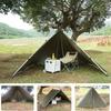 4x4m 4x3m 3x3m Telo Tenda Impermeabile Campeggio Protezione UV Esterno Escursionismo Zaino Telo Tenda Campeggio Turistico Spiaggia Riparo dal Sole