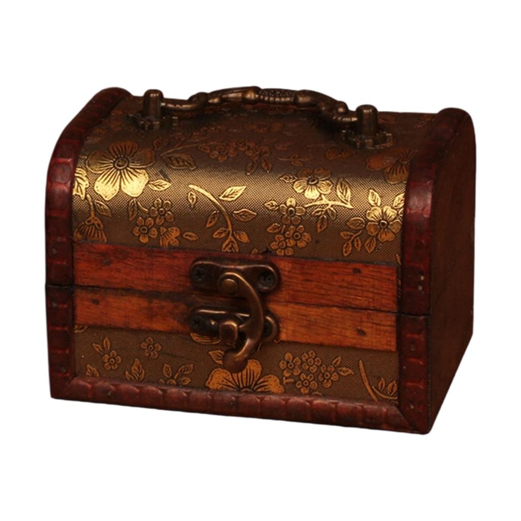 Wood Jewelry Organizers Portable Earring Display Box Necklace Storaging Case for Secure Storage and Travel Convenience