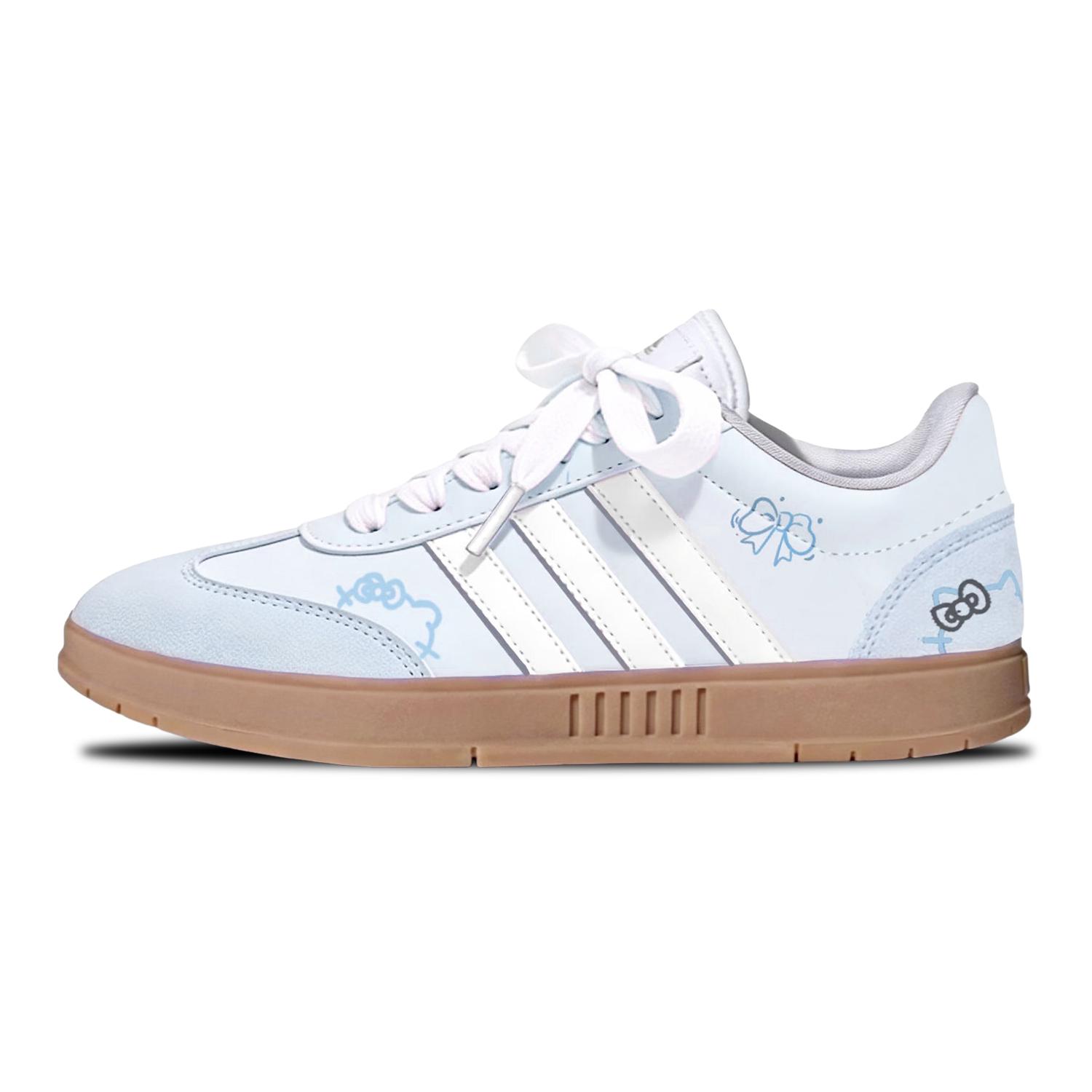 

Adidas GRADAS Maris Sal Bubbles, Whispers Among The Clouds Low top Skateboard Shoes Unisex Powder Blue IE9044(Team528-) 36