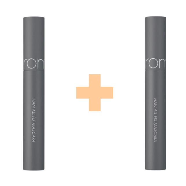 

rom & nd Han All Fix Mascara 7g #Volume Black [1 + 1 Всего 2шт] // Romand
