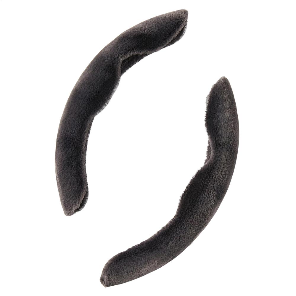 Steering Wheel Cover 1 Pair Warm Soft Elastic Accessories Car Steer Wheel Cover For Beginners Family Automotive Vehicle Indoor