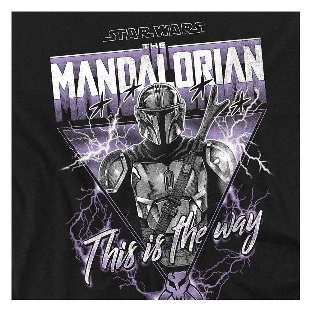 Star Wars: The Mandalorian Unisex Adult This Is The Way Heavy Metal T-Shirt