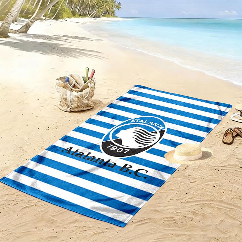 Atalanta Fan Vibe Print Beach Towel, Large Soft Quick Dry Towel for Beach Camping Swimming
