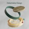 Round Cat Scratcher Bed Cat Scratching Board with Ball Toy Cat Scratcher Funny Sharpen Nails Scraper Can Replace Nest for Cats
