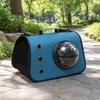 Cat Carrier Bag Portable for Small Dogs Linen Pet Travel Crate with Privacy Flap and Mesh Ends