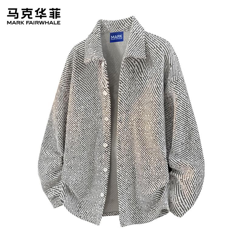 Mark Fairwhale Men's Thickened Lapel Jacket