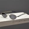 Vintage Metal Round Sunglasses for Women Men Circular Sun Glasses Female Oval Eyewear  for Male Female Eyeglasses