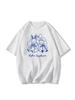 Women's Slimming White Pure Cotton Short-Sleeve T-Shirt - New Summer 2025 Collection